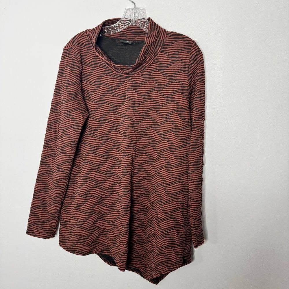 Lisa Bayne asymmetrical blouse size Medium